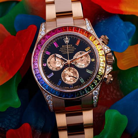 buy rolex rainbow daytona|rolex daytona 116595 for sale.